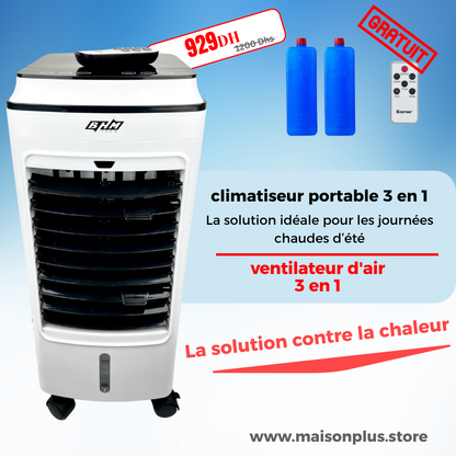 Rafraîchisseur d'air Portable Evaporatif 4L